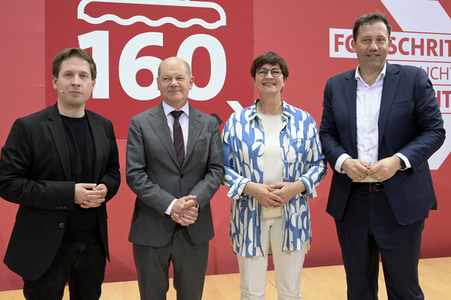 Jubiläumsveranstaltung 160 Jahre SPD in Berlin