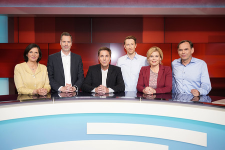Talkshow 'hart aber fair' in Berlin