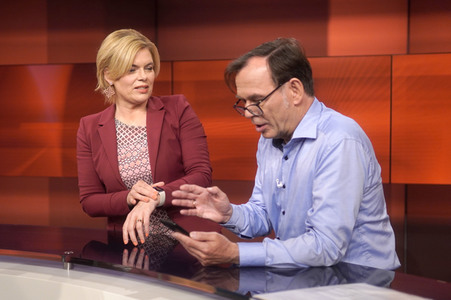Talkshow 'hart aber fair' in Berlin