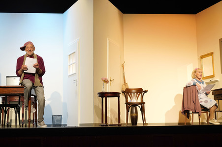 Theaterprobe 'Love Letters' in Berlin