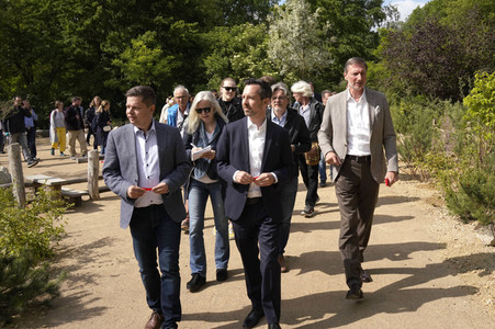 Eröffnung der Afrikanischen Savannenlandschaft im Tierpark Berlin