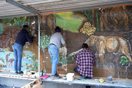 Eröffnung der Afrikanischen Savannenlandschaft im Tierpark Berlin