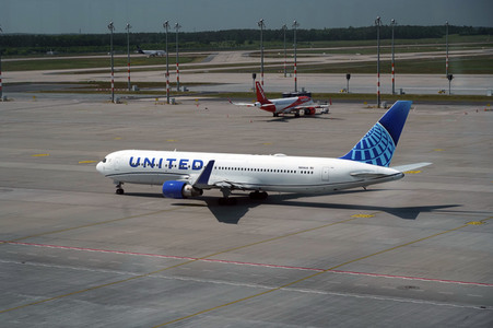Erstflugveranstaltung United Airlines nach Washington, D.C. in Berlin