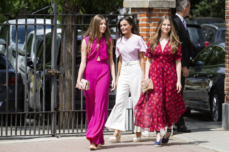 Konfirmation von Prinzessin Sofia in Aravaca