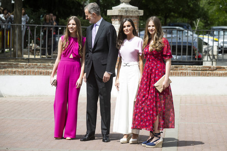 Konfirmation von Prinzessin Sofia in Aravaca