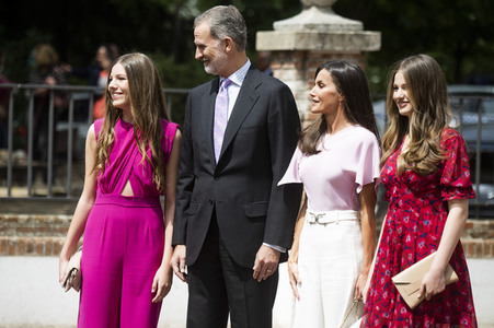 Konfirmation von Prinzessin Sofia in Aravaca