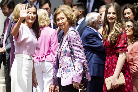 Konfirmation von Prinzessin Sofia in Aravaca