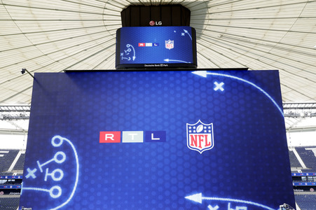 RTL Pressetermin zur NFL Berichterstattung in Frankfurt