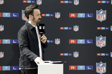 RTL Pressetermin zur NFL Berichterstattung in Frankfurt