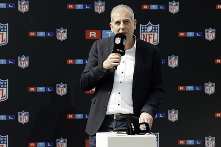 RTL Pressetermin zur NFL Berichterstattung in Frankfurt