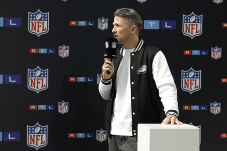 RTL Pressetermin zur NFL Berichterstattung in Frankfurt