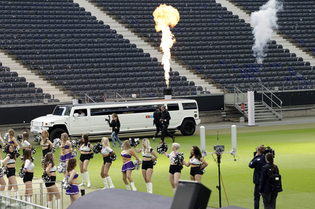 RTL Pressetermin zur NFL Berichterstattung in Frankfurt