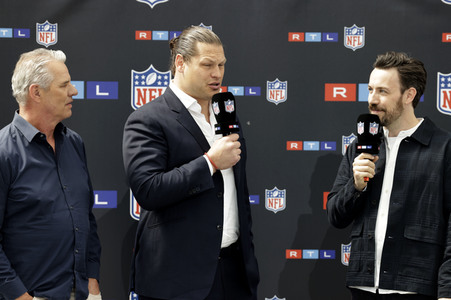 RTL Pressetermin zur NFL Berichterstattung in Frankfurt