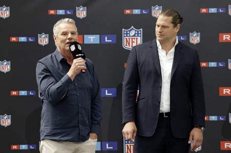 RTL Pressetermin zur NFL Berichterstattung in Frankfurt