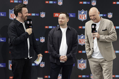 RTL Pressetermin zur NFL Berichterstattung in Frankfurt