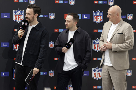 RTL Pressetermin zur NFL Berichterstattung in Frankfurt