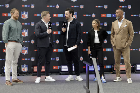 RTL Pressetermin zur NFL Berichterstattung in Frankfurt