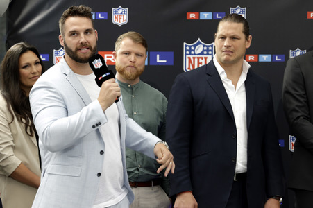 RTL Pressetermin zur NFL Berichterstattung in Frankfurt