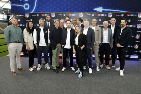 RTL Pressetermin zur NFL Berichterstattung in Frankfurt