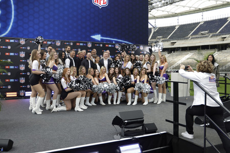 RTL Pressetermin zur NFL Berichterstattung in Frankfurt