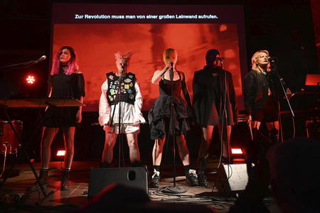 Konzert von Pussy Riot in Görlitz