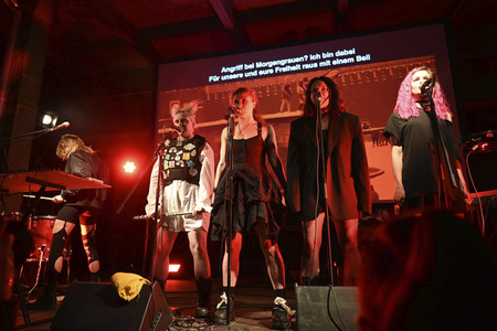 Konzert von Pussy Riot in Görlitz