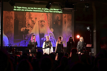 Konzert von Pussy Riot in Görlitz