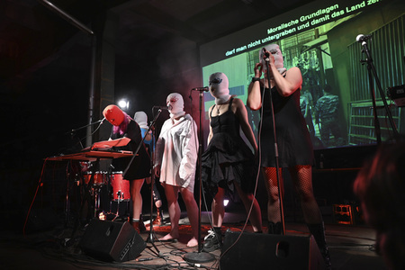 Konzert von Pussy Riot in Görlitz