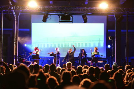 Konzert von Pussy Riot in Görlitz