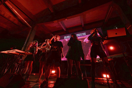 Konzert von Pussy Riot in Görlitz