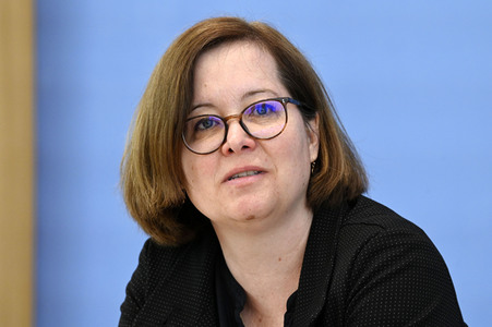 Bundespressekonferenz Leitlinien für eine gemeinsame europäische Asylpolitik in Berlin