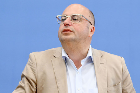 Bundespressekonferenz Leitlinien für eine gemeinsame europäische Asylpolitik in Berlin