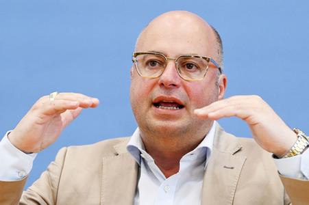 Bundespressekonferenz Leitlinien für eine gemeinsame europäische Asylpolitik in Berlin