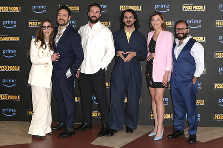 Photocall 'Pesci piccoli - Un'agenzia, molte idee, poco budget' in Rom