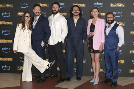 Photocall 'Pesci piccoli - Un'agenzia, molte idee, poco budget' in Rom