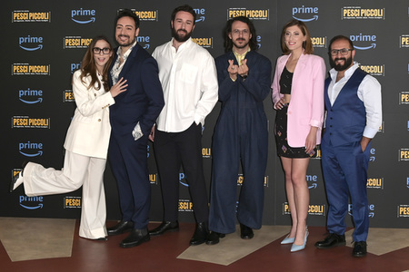 Photocall 'Pesci piccoli - Un'agenzia, molte idee, poco budget' in Rom