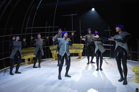 Theaterprobe 'Planet B' in Berlin
