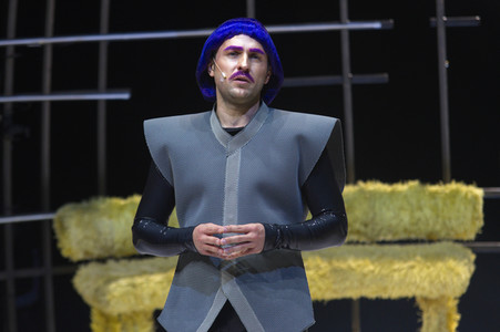 Theaterprobe 'Planet B' in Berlin