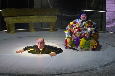Theaterprobe 'Planet B' in Berlin