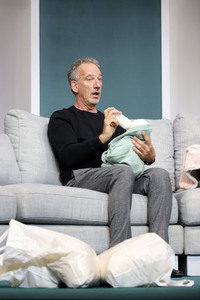 Theaterprobe 'Drei Männer und ein Baby' in Hamburg