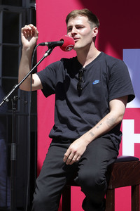 Pressetermin mit Tom Gregory in Hamburg
