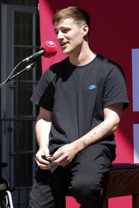 Pressetermin mit Tom Gregory in Hamburg