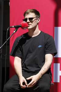 Pressetermin mit Tom Gregory in Hamburg