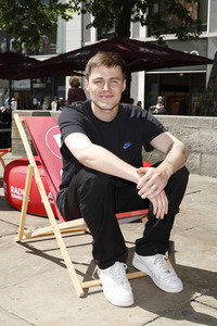 Pressetermin mit Tom Gregory in Hamburg