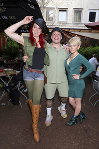 Public Viewing 'Kampf der Realitystars 2023' in Hamburg
