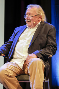 Robert Habeck und Peter Sloterdijk auf der phil.Cologne 2023 in Köln
