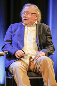 Robert Habeck und Peter Sloterdijk auf der phil.Cologne 2023 in Köln