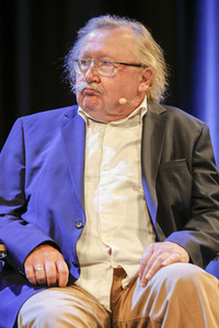 Robert Habeck und Peter Sloterdijk auf der phil.Cologne 2023 in Köln