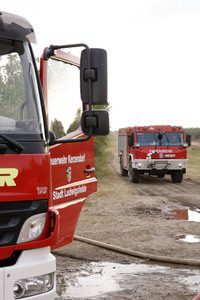 Waldbrand in Jüterbog
