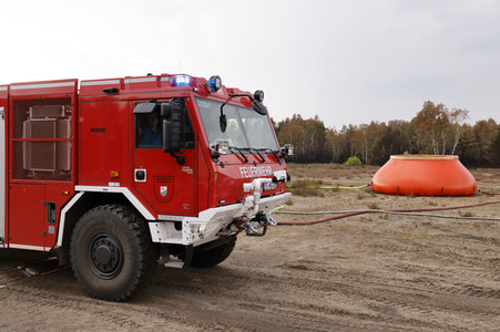 Waldbrand in Jüterbog